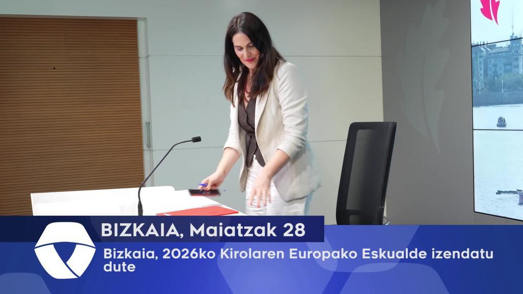 Bizkaia, 2026ko Kirolaren Europako Eskualde izendatu dute