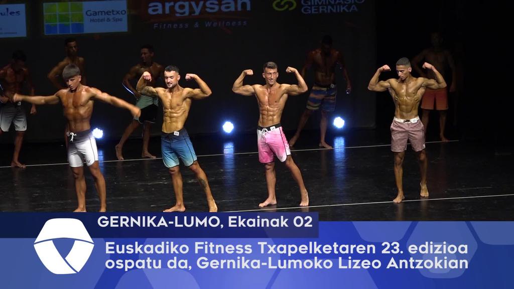 Euskadiko Fitness Txapelketaren 23. edizioa ospatu da ,Gernika-Lumoko Lizeo Antzokian