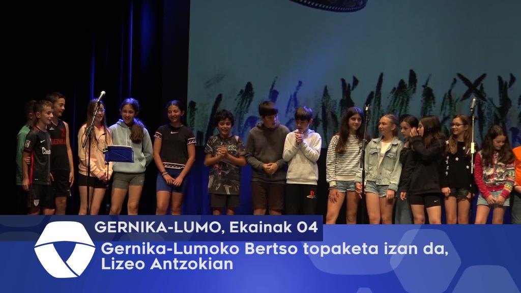 Gernika-Lumoko Bertso topaketa izan da, Lizeo Antzokian
