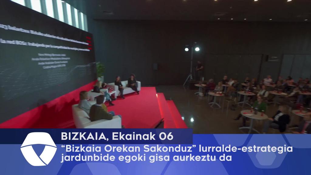 Bizkaia Orekan Sakonduz lurralde-estrategia jardunbide egoki gisa aurkeztu da