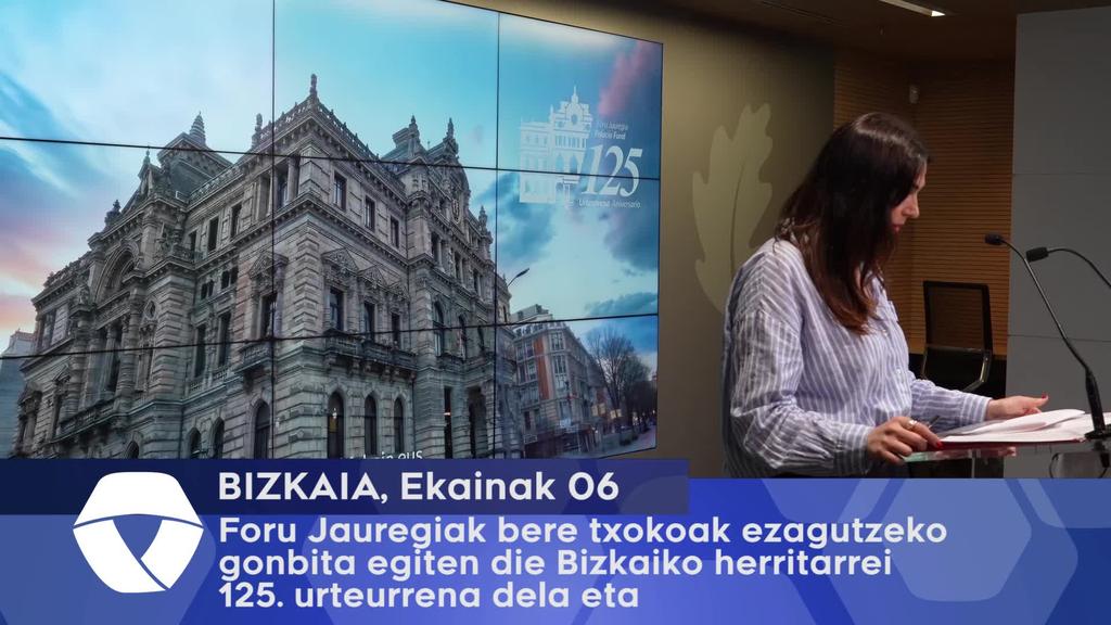 Foru Jauregiak bere txokoak ezagutzeko gonbita egiten die Bizkaiko herritarrei 125.urteurrena dela eta
