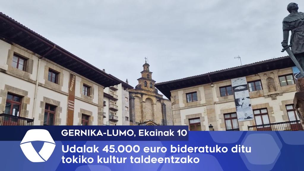 Udalak tokiko kultur taldeentzako 45000 euro bideratuko ditu