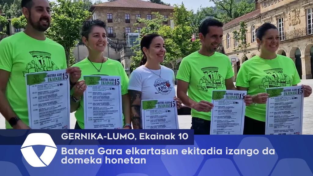 Batera Gara elkartasun ekitaldia izango da domeka honetan