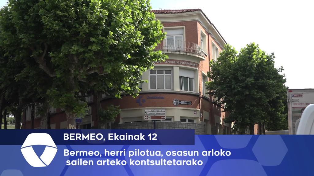 Bermeo herri pilotua osasun sailen arteko kontsultetarako