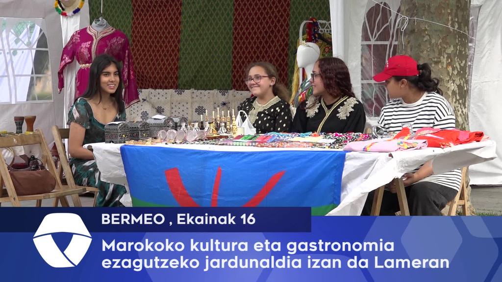 Marokoar kultura eta gastronomia izan dira erakusgai Lameran