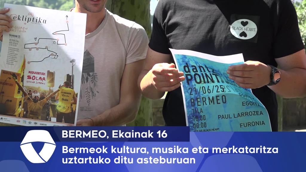 Bermeok kultura musika eta merkataritza uztartuko ditu asteburuan