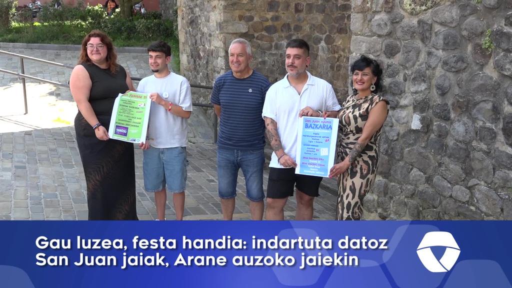 UDALETIK HERRIRA: Bermeoko San Juan Jaien aurkezpena