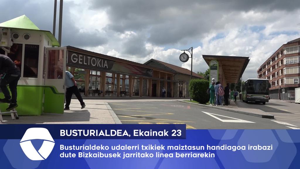 Busturialdeko udalerri txikiek maiztasun handiagoa irabazi dute