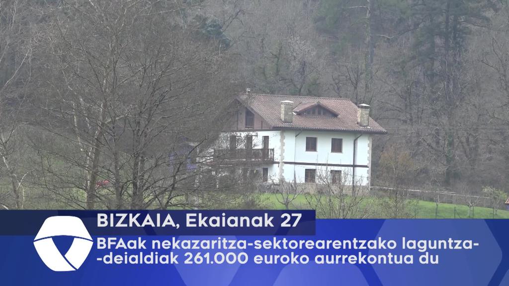 BFA ak nekazaritza-sektorearentzako laguntza-deialdiak 261.000 euroko aurrekontua du