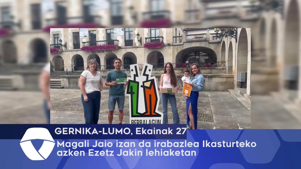 Magali Jaio izan da irabazlea ikasturteko azken Ezetz Jakin Lehiaketan