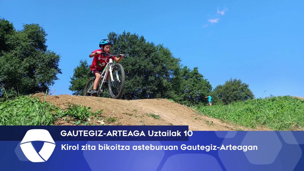 Kirol zita bikoitza asteburuan Gautegiz-Arteagan