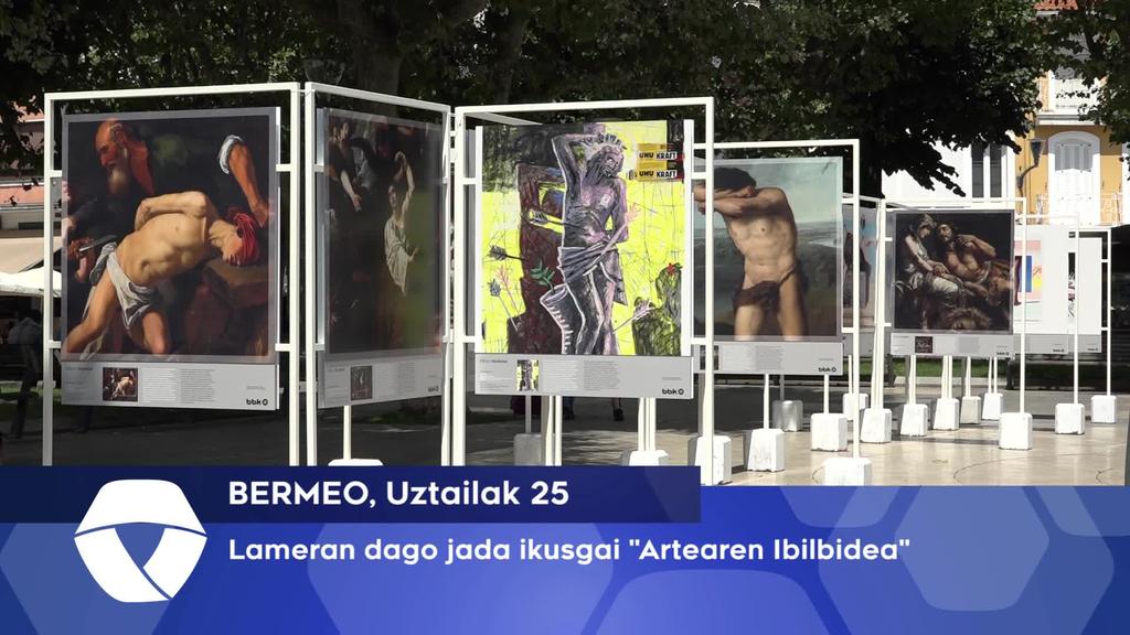 Lameran ikusgai jada Artearen Ibilbidea erakusketea