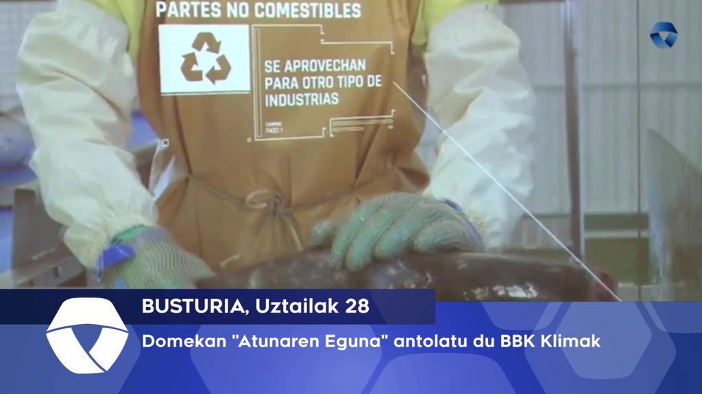 Atunaren Eguna ospatu da BBK Kliman abuztuaren 3an