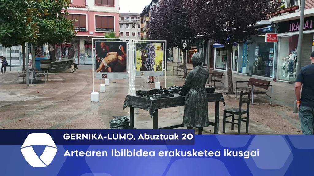 Artearen Ibilbidea erakusketea Gernika-Lumon
