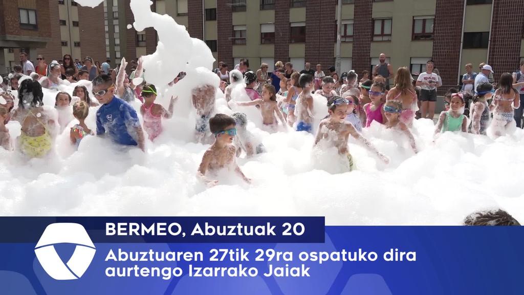 Abuztuaren 27tik 29ra ospatuko dira aurtengo Izarrako Jaiak Bermeon