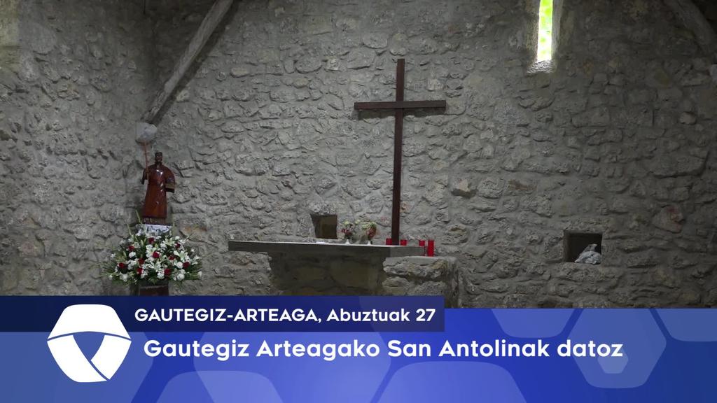 Gautegiz Arteagako San Antolinak datoz