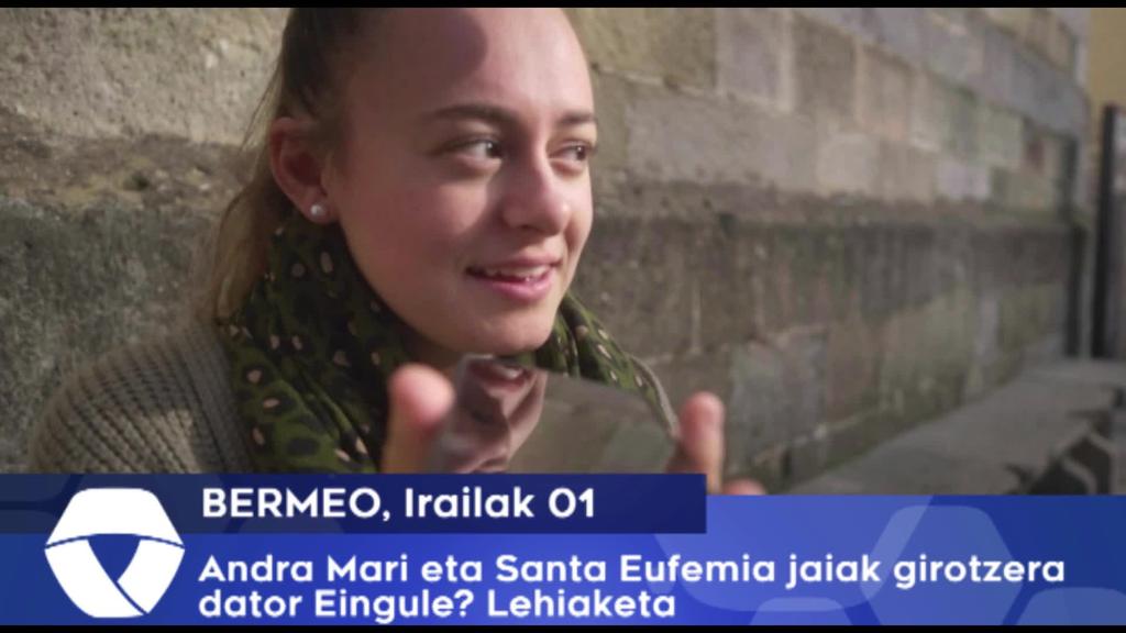 Andra Mari eta Santa Eufemia jaiak girotzera dator Eingule Lehiaketa