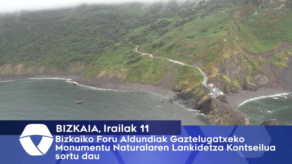Bizkaiko Foru Aldundiak Gaztelugatxeko Monumentu Naturalaren Lankidetza Kontseilua sortu dau