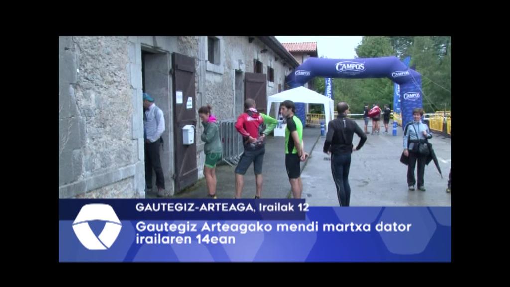 Gautegiz-Arteagako Mendi Martxa dator irailaren 14ean