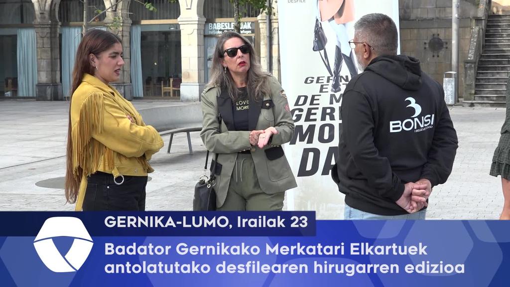 Badator Gernikako Merkatari Elkartuek antolatutako desfilearen hirugarren edizioa