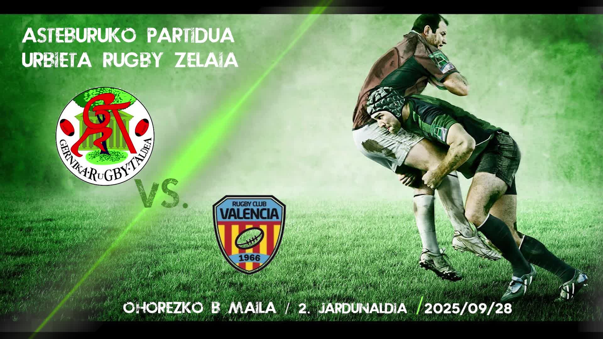 Gernika Rugby Taldea vs. Valencia R.C.