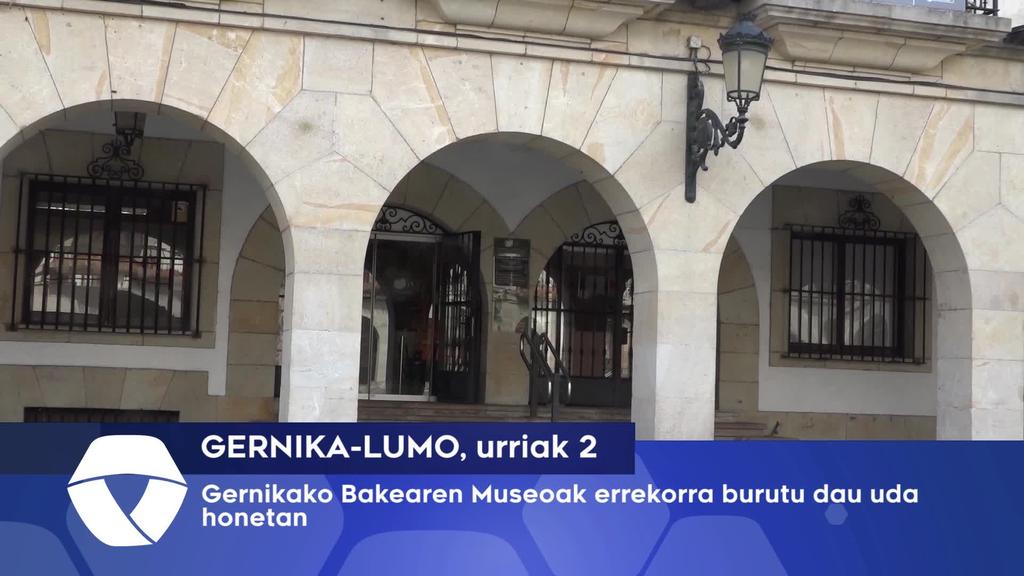 Gernikako Bakearen Museoak errekorra burutu dau una honetan