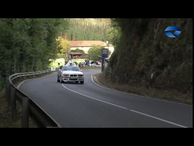 Aingeru Castro eta Alaitz Urkiola nagusi Rallyan