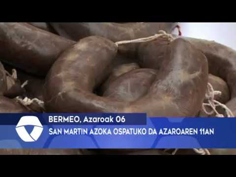 San Martin azoka ospatuko da azaroaren 11an