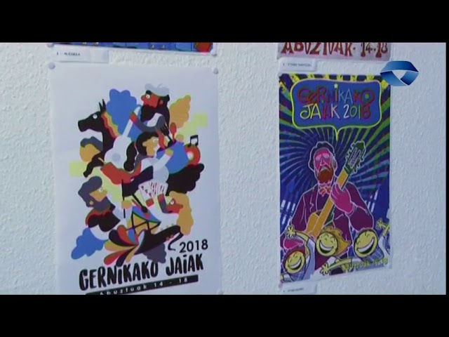 Jaietako kartel lehiaketaren saria jaso du Tasiok
