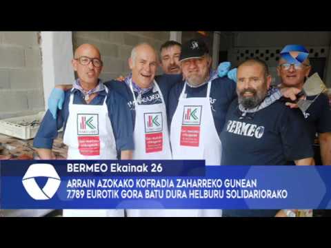 7789 eurotik gora batu dira Kofradia Zaharreko gunean helburu solidariorako